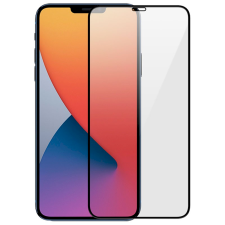 FUSION Apple iPhone 12 Pro Max Edzett üveg kijelzővédő (FSN-TG5D-IPH12PM-BK) mobiltelefon kellék