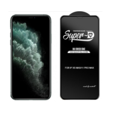 FUSION D-Pro Apple iPhone 14 Pro Edzett üveg kijelzővédő (FSN-DPRO-IPH14R-BK) mobiltelefon kellék