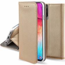 FUSION Magnet Samsung Galaxy A14 Flip Tok - Arany (FSN-MGT-A145-GO) tok és táska