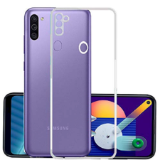 FUSION Ultra Samsung Galaxy M11 Szilikon Tok - Átlátszó tok és táska