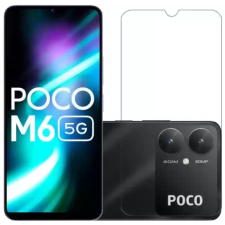 FUSION Xiaomi Poco M6 5G Edzett üveg kijelzővédő mobiltelefon kellék