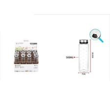  FŰSZERTARTÓ ÜVEG SZÓRÓFEJJEL 500ML konyhai eszköz