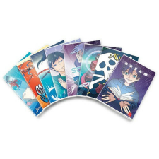 Füzet Pigna Manga A/4 tűzött 42 lapos kockás füzet
