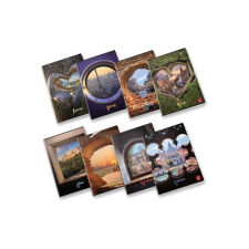  Füzet Pigna Speciel view A/4 tűzött 42 lapos kockás margós füzet