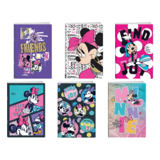 Füzet Play Minnie Mouse csillogós A/5 tűzött 50 lapos vonalas füzet