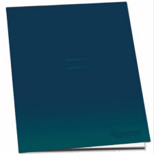  Füzet, tűzött, A5, vonalas, 52 lap, PULSE "Dark Colours" füzet