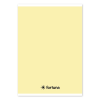  Füzet vonalas FORTUNA Monocolor A/5 32 lapos pasztell sárga