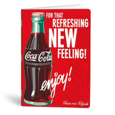  Füzet vonalas LIPAMILL A/4 40 lapos Coca Cola füzet