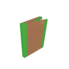  Füzetbox, 30 mm, karton, A4, DONAU "Life", neon zöld