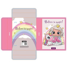  Füzetbox A5, hullámkarton, Királylány/Unikornis, Nebulo füzetbox