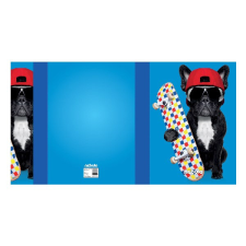  Füzetbox NEBULO A/4 deszkás bulldog füzetbox