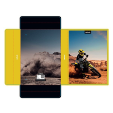  Füzetbox NEBULO A/4 hullámkarton Motocross (HB-A4-MOTOCROSS) füzetbox