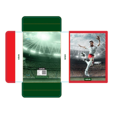  Füzetbox NEBULO A/5 hullámkarton Oxi-Foci (HB-A5-OXI-FOCI) füzetbox