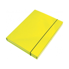  Füzetbox OPTIMA A/4 3 cm-es gerinccel sárga füzetbox