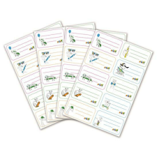  Füzetcímke, 40 db, COOL BY VICTORIA füzetcímke