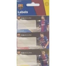  Füzetcímke FC Barcelona 9db/csomag iskolai kiegészítő