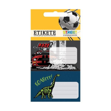  Füzetcímke STREET Kids boys 10 címke/csomag füzetcímke