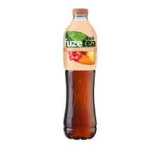 FUZETEA Üdítőital, szénsavmentes, 1,5 l, FUZETEA, barack-hibiszkusz üdítő, ásványviz, gyümölcslé
