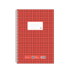 Fűzfői Papírmanufaktúra Fűzfői Novum 80 lapos A4 négyzetrácsos spirálfüzet (80870000FG)