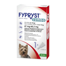 Fypryst Combo 2-10kg kutya bolha, kullancs és atka írtó csepp élősködő elleni készítmény kutyáknak