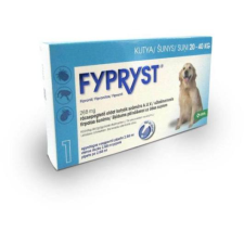  FYPRYST Spot On L 20-40kg-os Kutyáknak 2.68ml – 3 db élősködő elleni készítmény kutyáknak