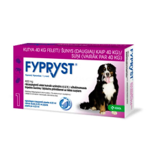 Fypryst SpotOn 40kg Felett 1db kutya bolha és kullancsírtó csepp élősködő elleni készítmény kutyáknak