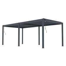  G21 Austin Premium 6x3 m Bioklimatikus pergola, antracit színű, teljesen alumínium