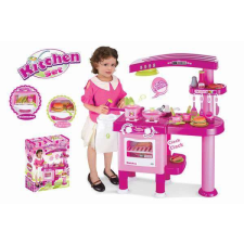 G21 Nagy játékkonyha tartozékokkal #rózsaszín konyhakészlet