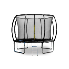 G21 SpaceJump trambulin védőhalóval 305 cm + ajándék létra, fekete (G21-SPJBK305) trambulin szett