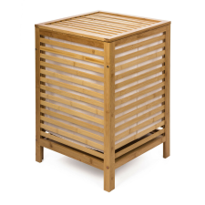  G21 szennyeskosár 80 l, bambusz bútor