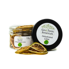 G&amp;T Botanicals Szárított lime karikák 15g kis tégelyben alapvető élelmiszer