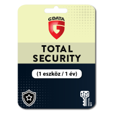 G Data Total Security (1 eszköz / 1 év) (Elektronikus licenc) karbantartó program