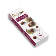 G.I.F.T. Kft. Belgian 65g Chocolate Hearts Salted Brownie csokoládé és édesség