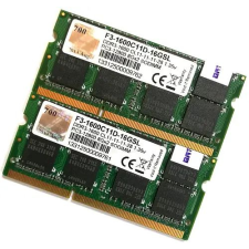 G.Skill 16GB DDR3L 1600MHz Kit(2x8GB) SODIMM (F3-1600C11D-16GSL) memória (ram)