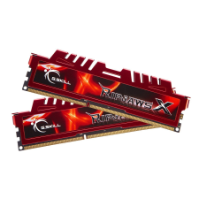 G.Skill DDR3 G.Skill RipjawsX Red Series 1600MHz 16GB - F3-12800CL10D-16GBXL (KIT 2DB) memória (ram)