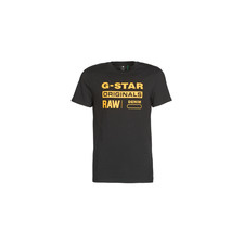G-Star RAW Rövid ujjú pólók COMPACT JERSEY O Fekete EU XS férfi póló