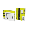 G-TECH GTV GT-GCX20W-40 G-TECH LED floodlight 20W, 1600lm AC220-240V, 50/60 Hz, PF>0,9, RA>80, IP65, 120°, 4000K, black