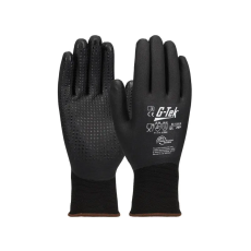  G-TEK 3RX 15G újrahasznosított poliészter/spandex, nitril teljesmártott munkavédelmi kesztyű