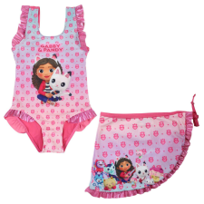 Gabi babaháza Pandy gyerek fürdőruha és sarong szett 3-8 év gyerek fürdőruha