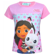  Gabi babaháza Pandy  Light Pink gyerek rövid póló, felső 4 év