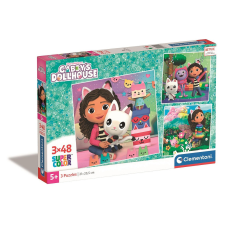  Gabi babaháza Playland 3x48 db-os puzzle Clementoni puzzle, kirakós