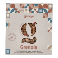  GABIYO GRANOLA FEHÉRCSOKI-EPER GM. HCM. reform élelmiszer