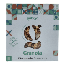  GABIYO GRANOLA KÓKUSZ-MANDULA 275G reform élelmiszer