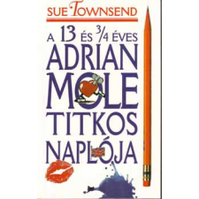 Gabo Kiadó A 13 és 3/4 éves Adrian Mole titkos naplója - Sue Townsend antikvárium - használt könyv