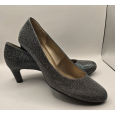  Gabor Soft & Smart csillogó grafit magassarkú