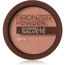 Gabriella Salvete Bronzer Powder bronzosító púder SPF 15 árnyalat 02 8 g arcpirosító, bronzosító