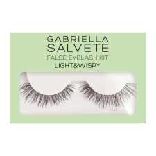 Gabriella Salvete False Eyelash Kit Light & Wispy műszempilla 1 db nőknek műszempilla