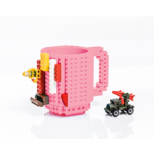 GadgetMaster LEGO kompatibilis bögre - rózsaszín bögrék, csészék