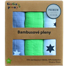 GaGa's Pelenka Premium Quality Bambusz pelenka - bambusz/biopamut mosható pelenka