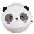 GaGagu Játszószőnyeg - Panda #fehér-szürke